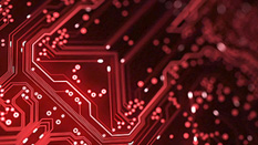 Red circuit visual